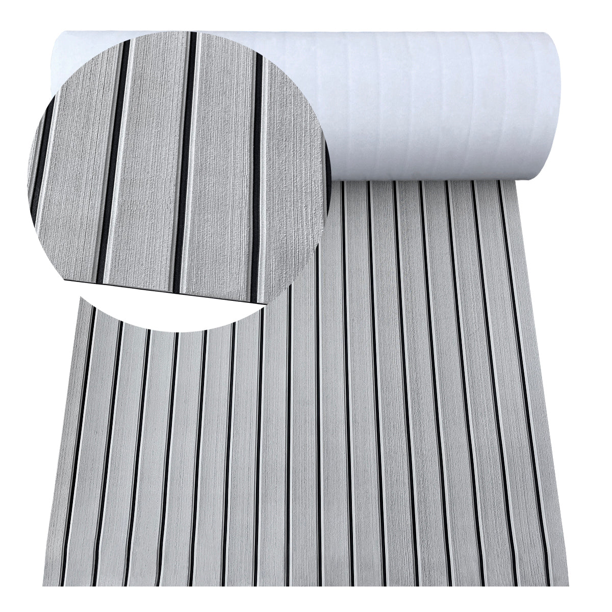 Hzchione Sea Deck Boat Flooring Hydro Turf EVA Yacht Traction Pad For Yacht Jet SKI RV Golf Cart Pool Ramp Stairs  Hzchione   
