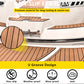 Hzchione Sea deck Marine Flooring Traction Pad EVA Foam Boat Decking For Yacht Jet SKI RV Golf Cart Pool Ramp Stairs Hzchione