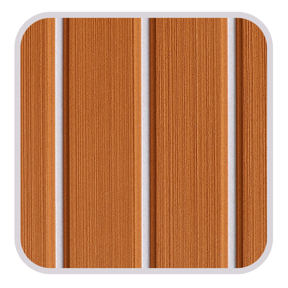 Hzchione Sea deck Marine Flooring Traction Pad EVA Foam Boat Decking For Yacht Jet SKI RV Golf Cart Pool Ramp Stairs  Hzchione 94.5" x 45.3" 722Brown + White 