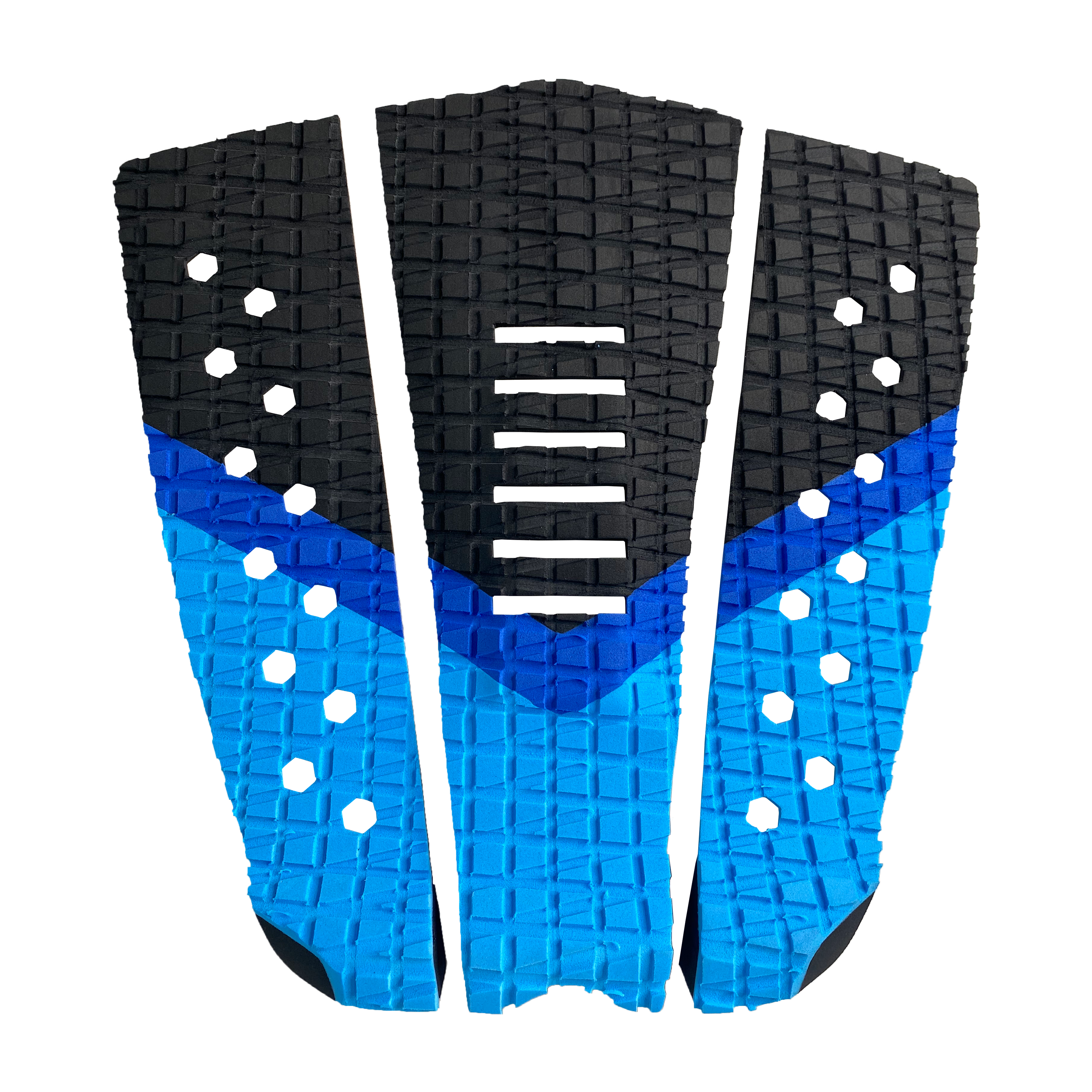 3M Surfboard Eva Camouflage for SUP Board Foot Pads Deck Tail Pads Surf Grip Pad Surf Accessory  Hzchione Black + 300Blue + 7691Blue  