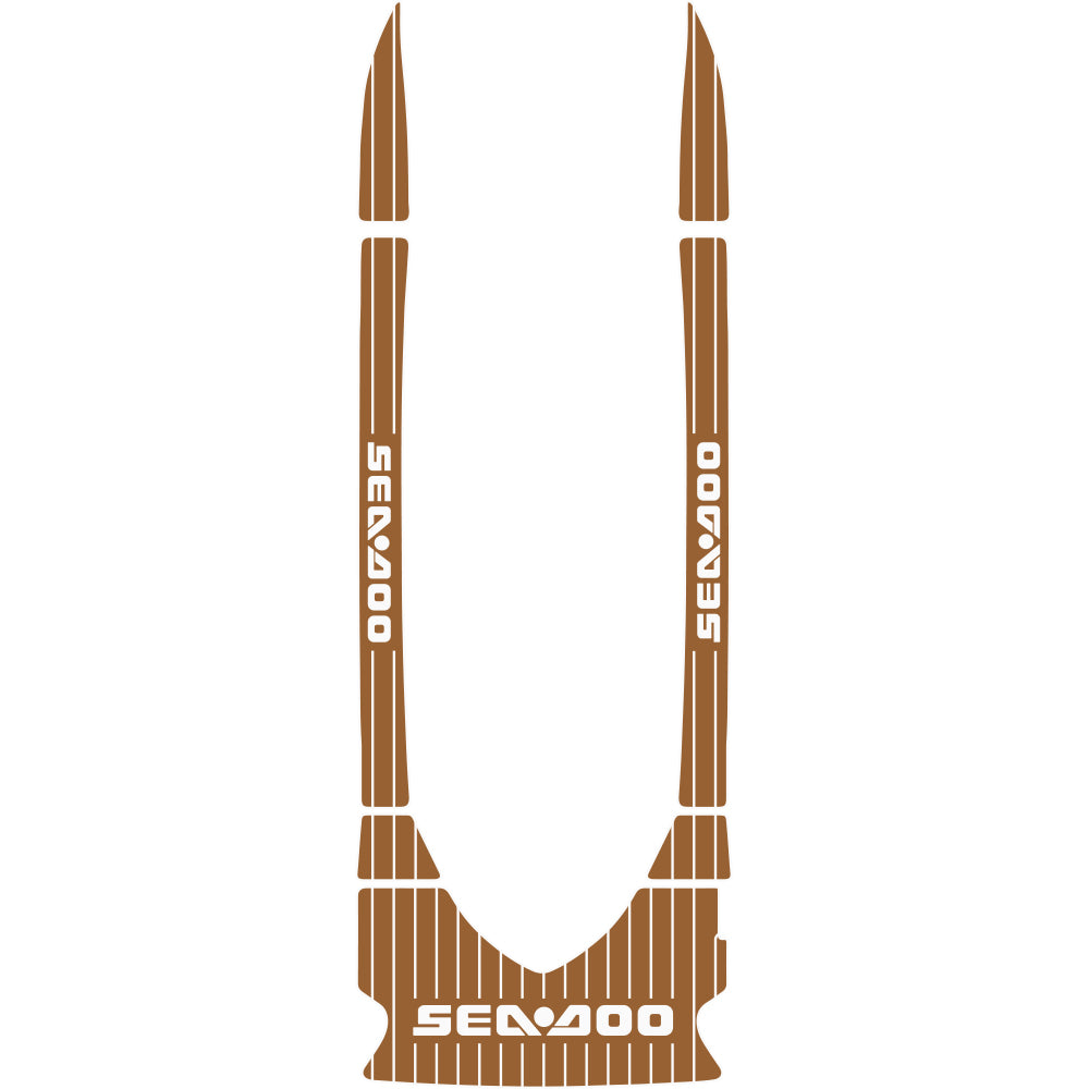2001 Sea Doo GTS Customize Jet Ski Mats Non-Slip Motorboat Traction Mat Hzchione Brown White