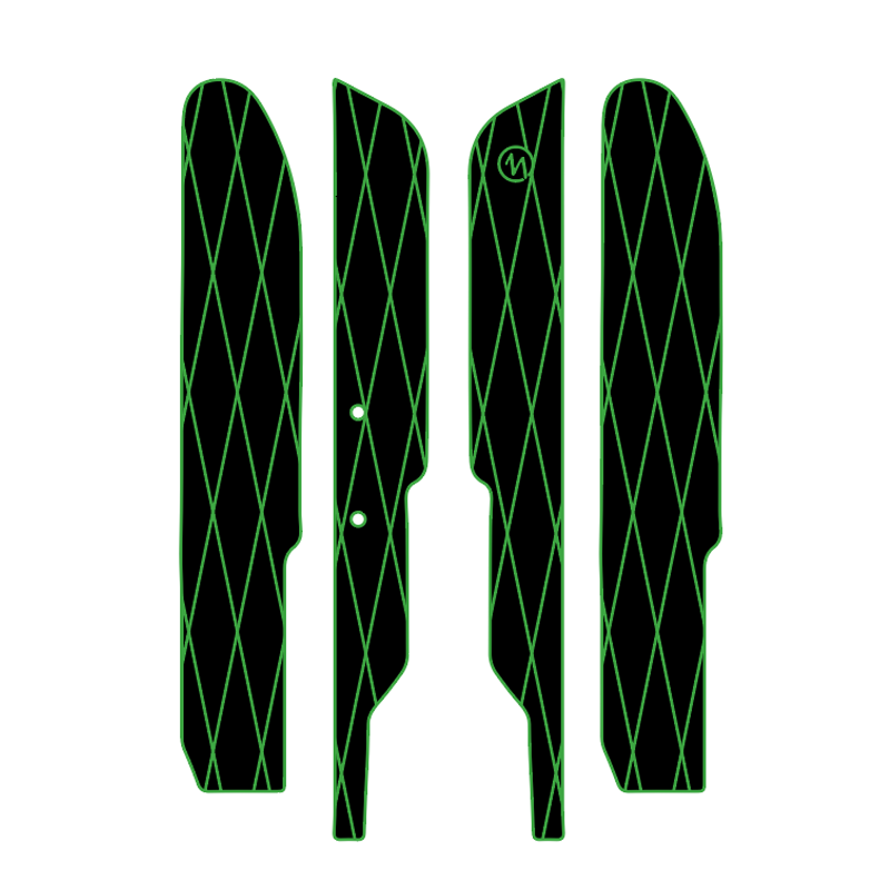 1992 Kawasaki x2 Jet Ski Boat Flooring EVA Foam Decking Sheet Traction Mat Hzchione Black Green