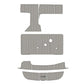 1995-1999 Sea Ray 330 Eva Foam Boat Flooring Faux Teak Boat Deck Foam Boat Decking Marine Mat Cockpit Swim Platform Pads  Hzchione Light Gray Black  