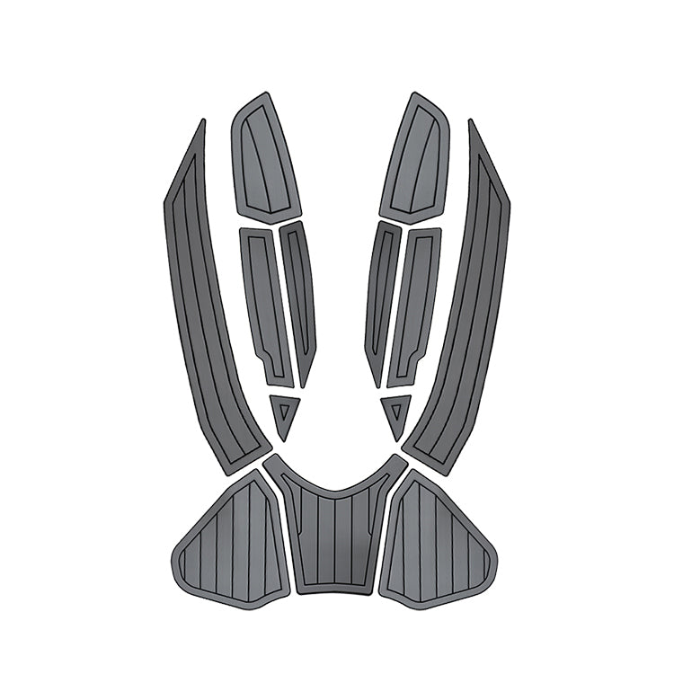 2016-2017 Sea Doo Wake Pro + GTX155 Customize Jet Ski Mats Non-Slip Motorboat Traction Mat Hzchione Medium Gray Black
