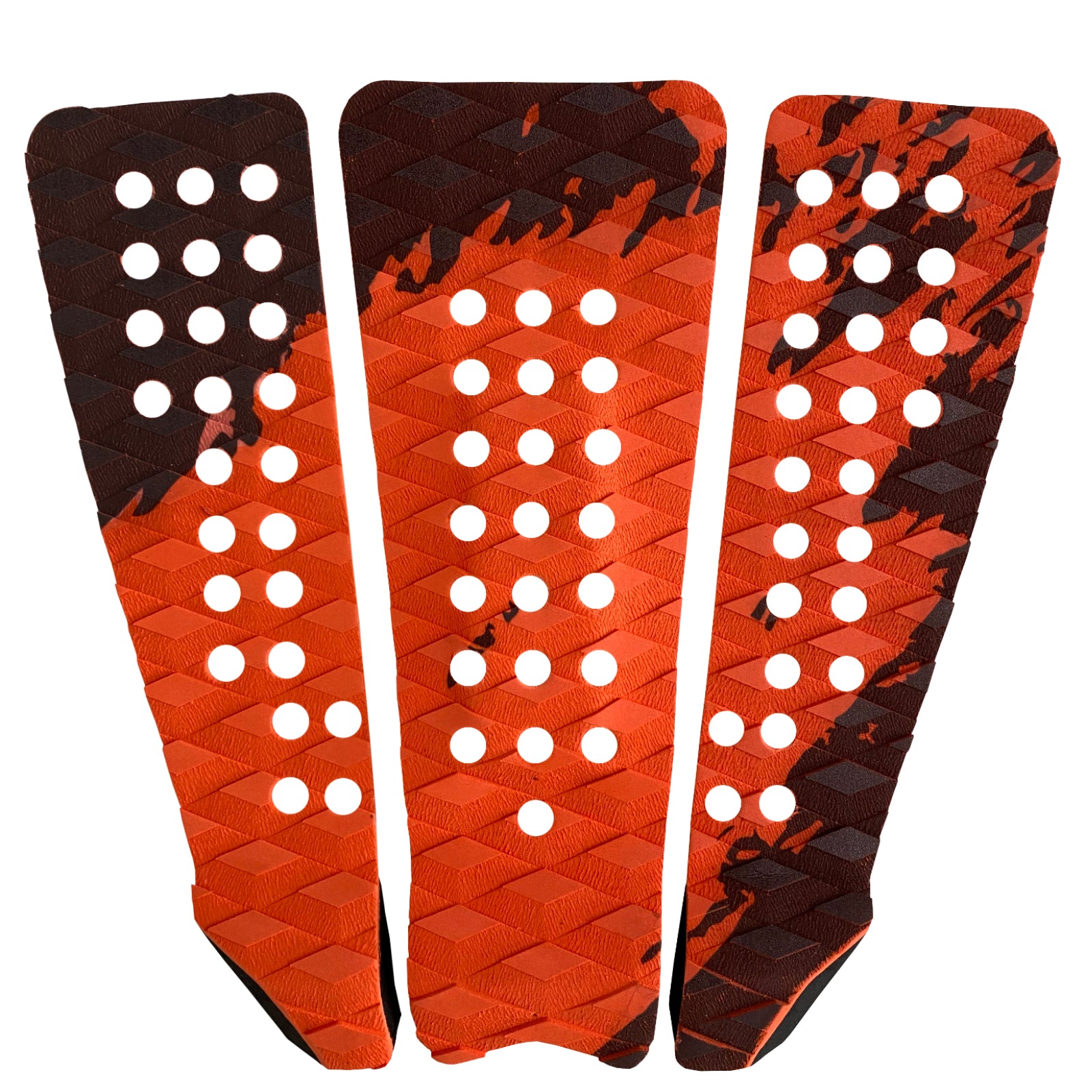 3M Surfboard Eva Camouflage for SUP Board Foot Pads Deck Tail Pads Surf Grip Pad Surf Accessory  Hzchione Orange Camouflage  