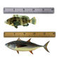 40” Fish Ruler Fishing Measurement Tool Eva Foam Boat Flooring For Fishing Boat Kayaks Fishing Hzchione