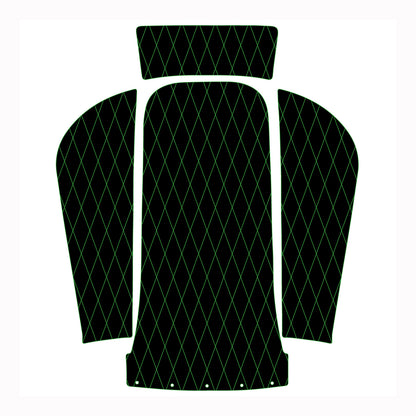 2003-2011 Kawasaki 800 SXR Jet Ski Boat Flooring EVA Foam Decking Sheet Traction Mat Hzchione Black Green