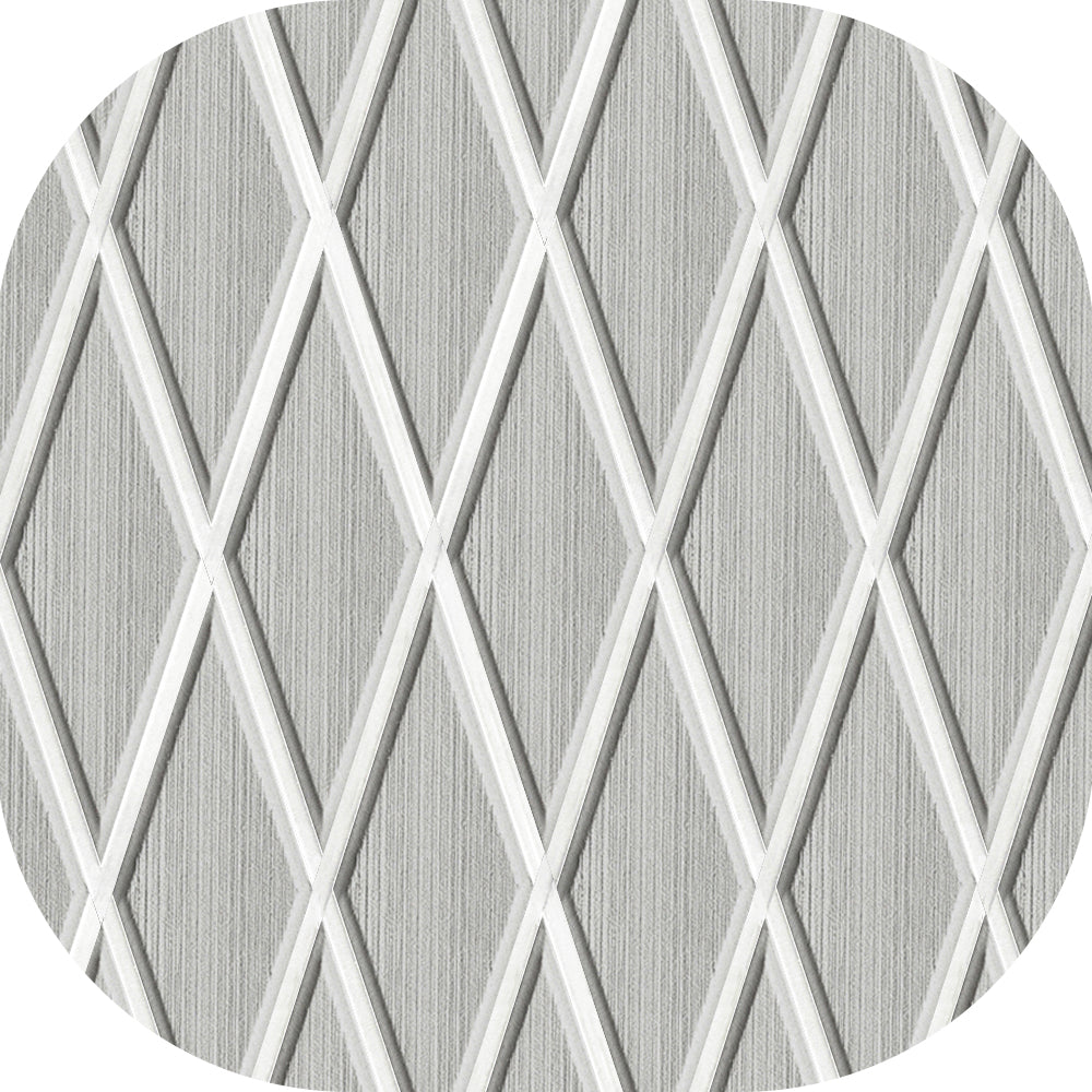 Hzchione EVA Foam Boat Flooring Diamond Pattern Deck Mats 6mm Non-Slip Faux Teak Marine Floor Mats for Yacht Motorboat RV Golf Cart Pool Cooler Top 74.81" x 27.56"  Hzchione 74.81"x13.8"x0.24" Light Gray + White 