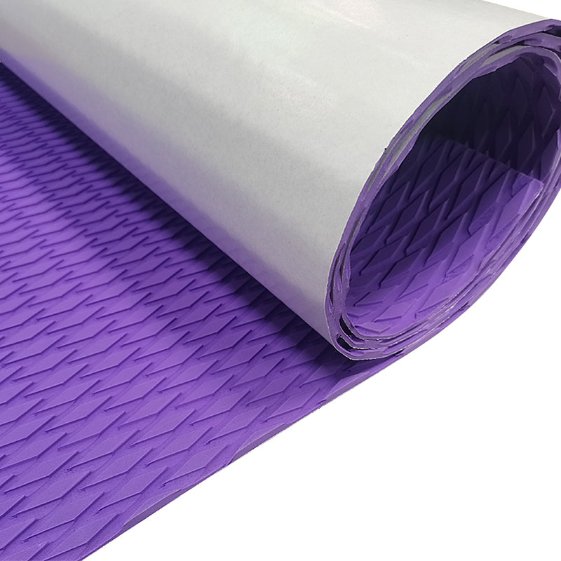 Hzchione Sufboard Mat Small Diamond EVA Foam Boat Deck Marine Carpet For Yacht Boat Kayak Decking Golf Cart Fishing Boat RV  Hzchione 31.5"*21.7" Purple 