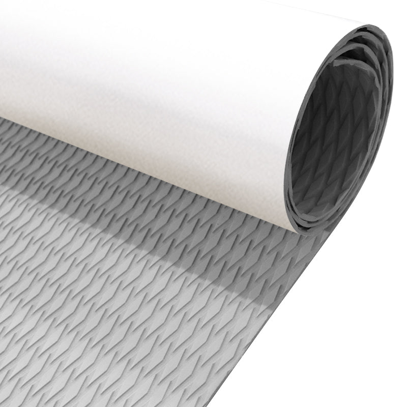 Hzchione Sufboard Mat Small Diamond EVA Foam Boat Deck Marine Carpet For Yacht Boat Kayak Decking Golf Cart Fishing Boat RV  Hzchione 31.5"*21.7" Light Gray 