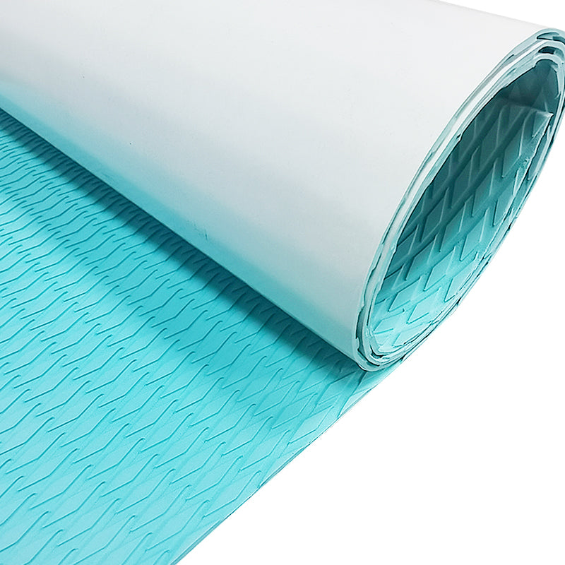 Hzchione Sufboard Mat Small Diamond EVA Foam Boat Deck Marine Carpet For Yacht Boat Kayak Decking Golf Cart Fishing Boat RV  Hzchione 31.5"*21.7" 2975 Light Blue 