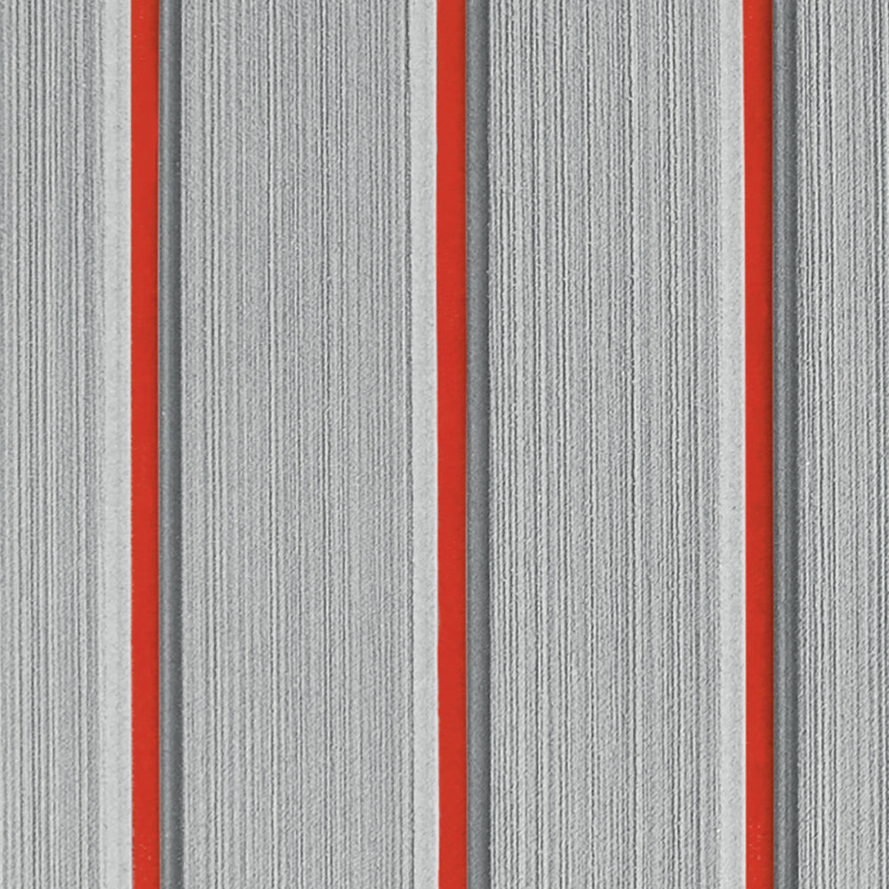Hzchione EVA Foam Boat Flooring Hydroturf Sea Decking Boats Slotted U-Groove Texture For Yacht Motorboat RV Golf Cart Pool Cooler Top  Hzchione 47.3" x 11.8" Light Gray + Red 