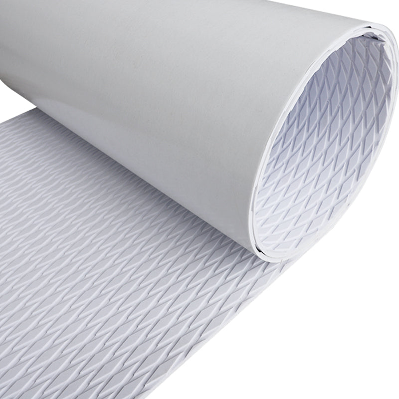 Hzchione Sufboard Mat Small Diamond EVA Foam Boat Deck Marine Carpet For Yacht Boat Kayak Decking Golf Cart Fishing Boat RV  Hzchione 31.5"*21.7" White 