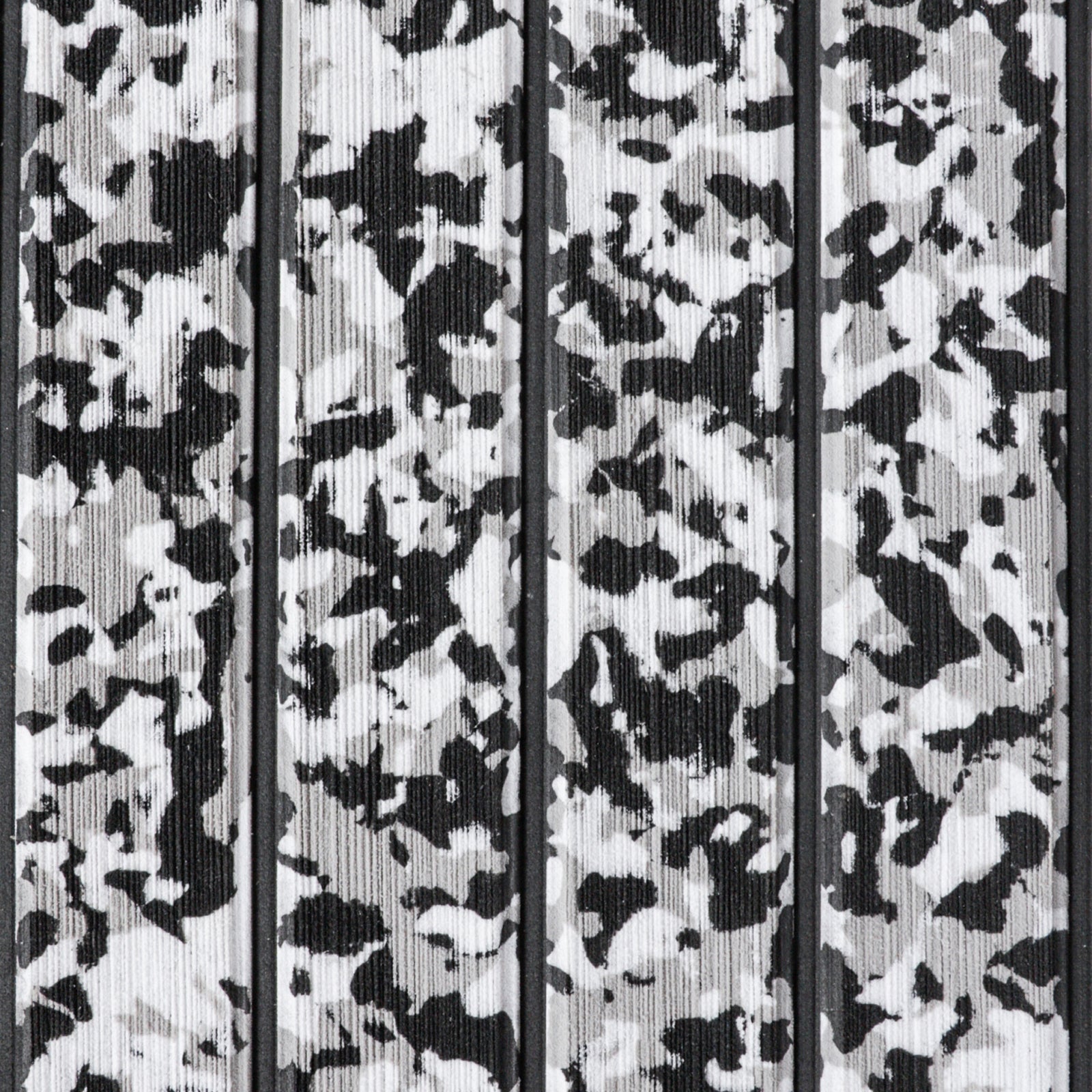 Hzchione U-Groove Snow Camo Boat Flooring 2 Color EVA Foam  Hzchione 94.5" x 16.2" Snow + Black 