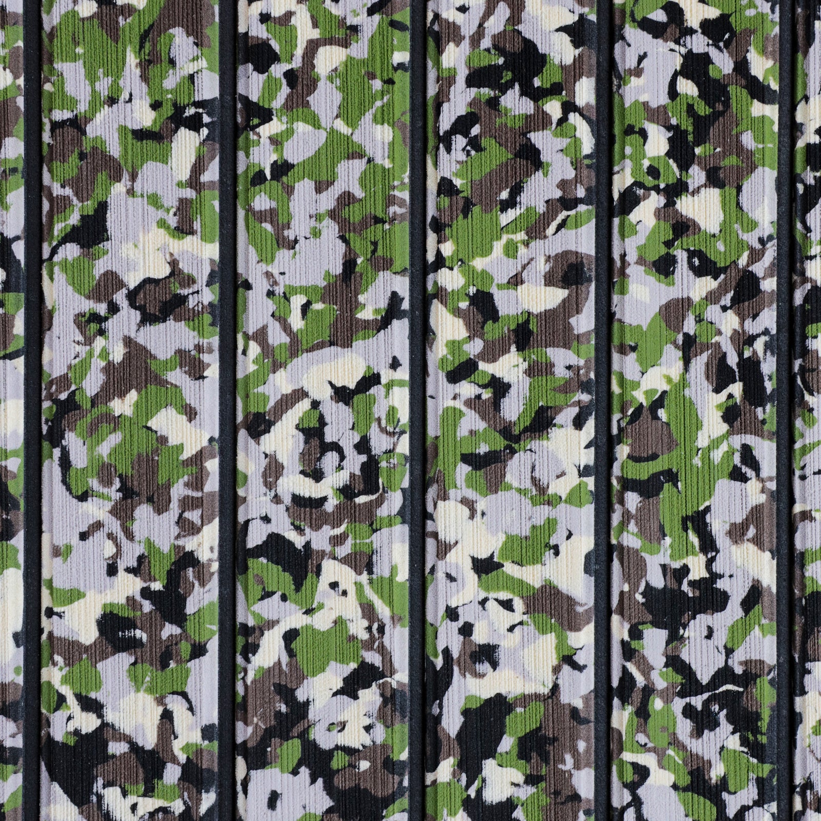 Hzchione U-Groove Snow Camo Boat Flooring 2 Color EVA Foam  Hzchione 94.5" x 16.2" Jungle + Black 