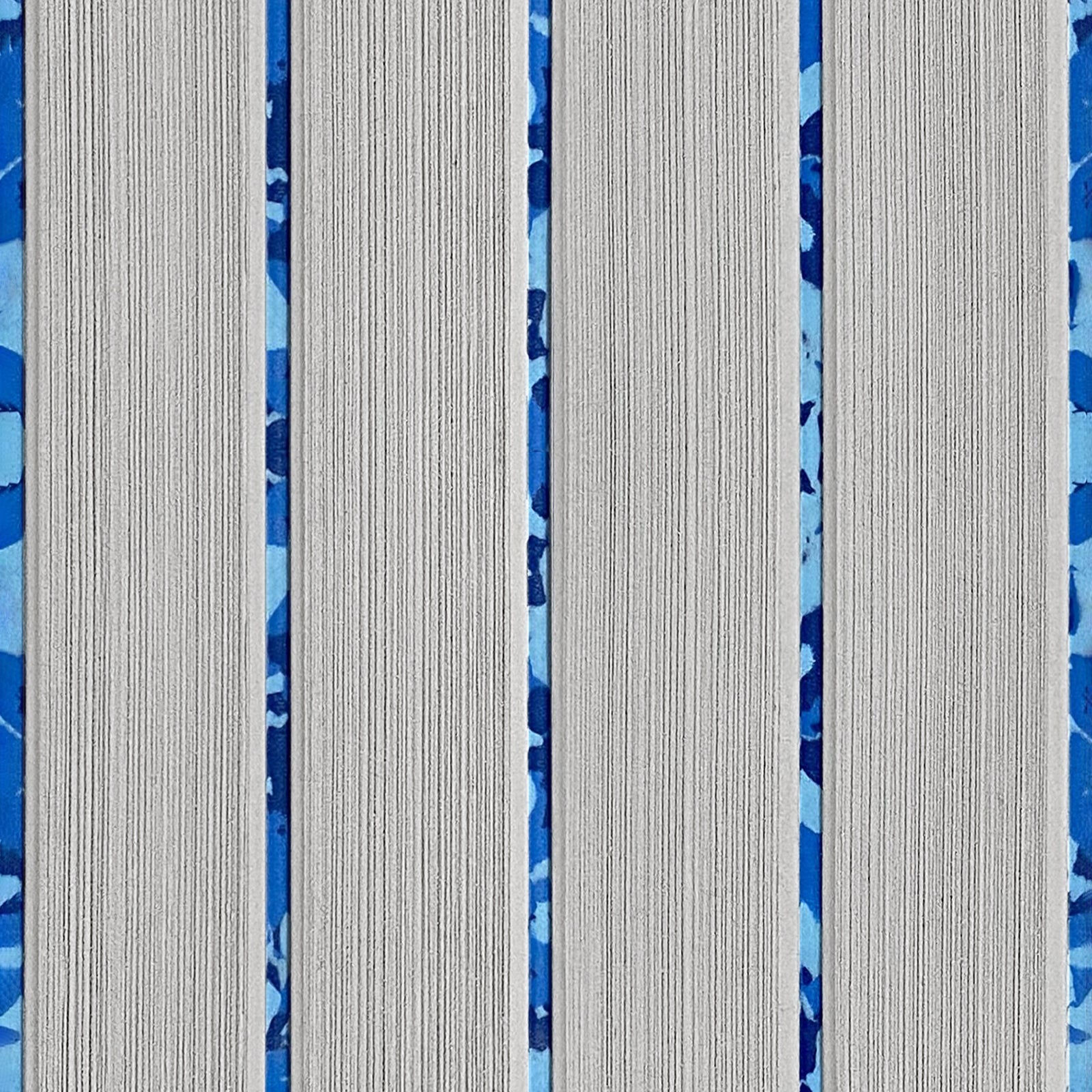 Hzchione U-Groove Snow Camo Boat Flooring 2 Color EVA Foam  Hzchione 94.5" x 16.2" 5C Light Gray + Ocean 