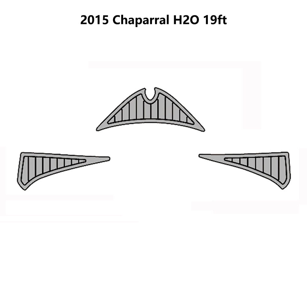 2015 Chaparral H2O 19ft Swim Platform Cockpit Pad EVA Teak Decking Boats Mat  Hzchione   