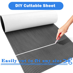 Hzchione EVA Flooring For Boat Non-slip Surfboard Traction Mat Deep Striped Groove  Hzchione   