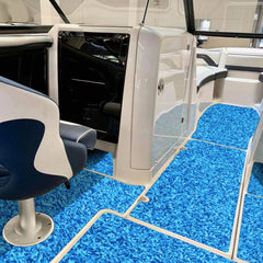 Hzchione Boat Flooring Brushed Camouflage EVA Foam Marine Carpet  Self-Adhesive Anti Slip Mats Roll Sheet For Boat Yacht RV Golf Cart Pool Cooler Top No Texture  Hzchione   