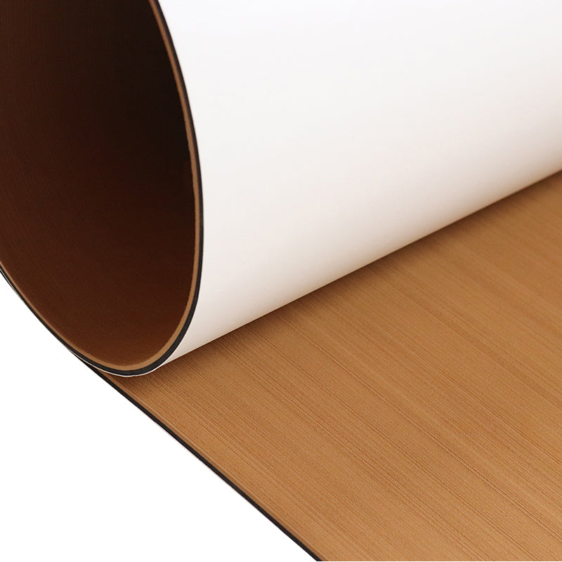 Hzchione Boat Flooring Brushed Camouflage EVA Foam Marine Carpet  Self-Adhesive Anti Slip Mats Roll Sheet For Boat Yacht RV Golf Cart Pool Cooler Top No Texture  Hzchione 47.3"*16.2" Brown + Black 