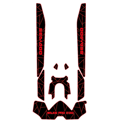 2018 Sea Doo GTX 230 Customize Jet Ski Mats Non-Slip Motorboat Traction Mat Hzchione Black Red
