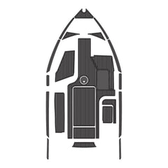 2014-2017 Axis T22 Eva Foam Boat Flooring Faux Teak Boat Deck Foam Boat Decking Marine Mat Cockpit Swim Platform Pads  Hzchione Drak Gray Black  