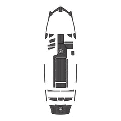2018-2020 Axis A24 Eva Foam Boat Flooring Faux Teak Boat Deck Foam Boat Decking Marine Mat Cockpit Swim Platform Pads  Hzchione Drak Gray Black  