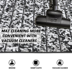 Hzchione U-Groove Snow Camo Boat Flooring 2 Color EVA Foam  Hzchione   