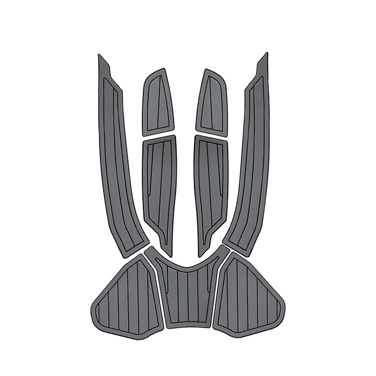 2016-2017 Sea Doo GTX Ltd 215 + 230 + 300 Customize Jet Ski Mats Non-Slip Motorboat Traction Mat Hzchione Dark Gray Black