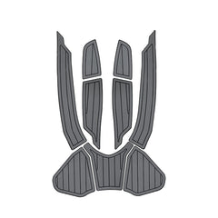 2016-2017 Sea Doo GTX Ltd 215 + 230 + 300 Customize Jet Ski Mats Non-Slip Motorboat Traction Mat Hzchione Dark Gray Black