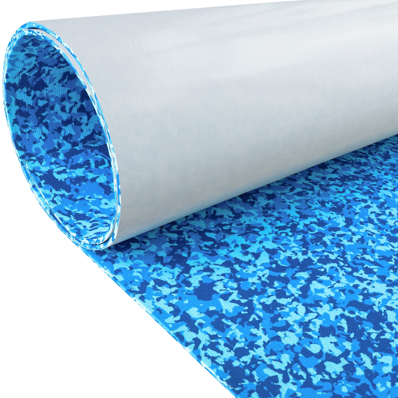 Hzchione Boat Flooring Brushed Camouflage EVA Foam Marine Carpet  Self-Adhesive Anti Slip Mats Roll Sheet For Boat Yacht RV Golf Cart Pool Cooler Top No Texture  Hzchione 47.3"*16.2" Ocean Camouflage 