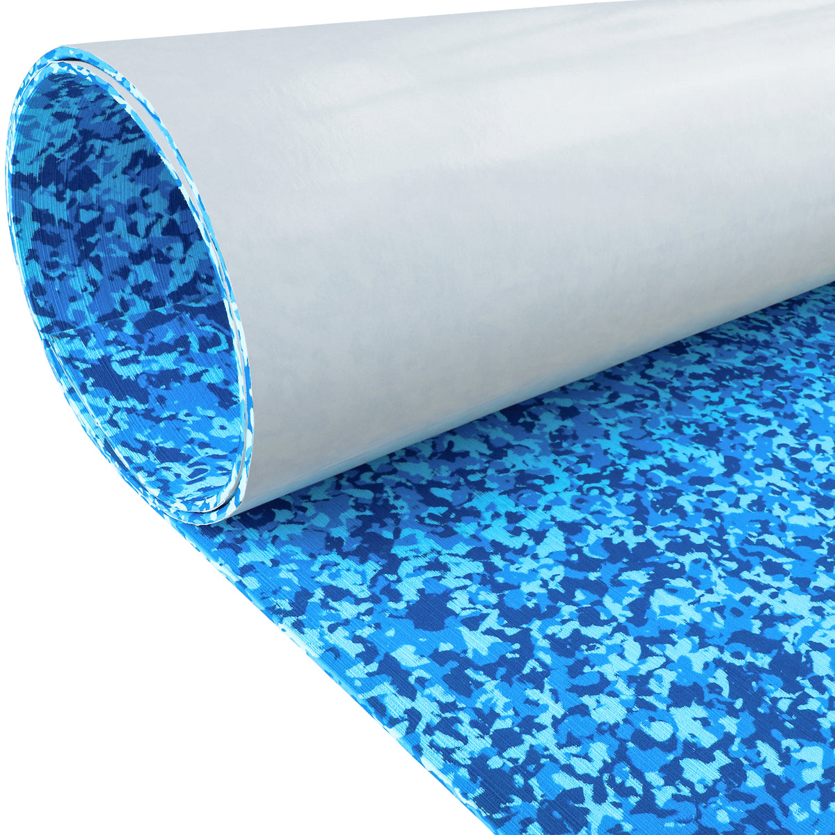 Hzchione Boat Flooring Brushed Camouflage EVA Foam Marine Carpet  Self-Adhesive Anti Slip Mats Roll Sheet For Boat Yacht RV Golf Cart Pool Cooler Top No Texture  Hzchione 47.3"*16.2" Ocean Camouflage 