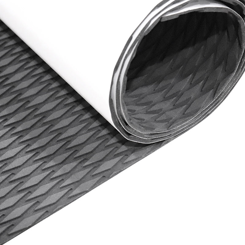 Hzchione Sufboard Mat Small Diamond EVA Foam Boat Deck Marine Carpet For Yacht Boat Kayak Decking Golf Cart Fishing Boat RV  Hzchione 31.5"*21.7" Dark Gray 