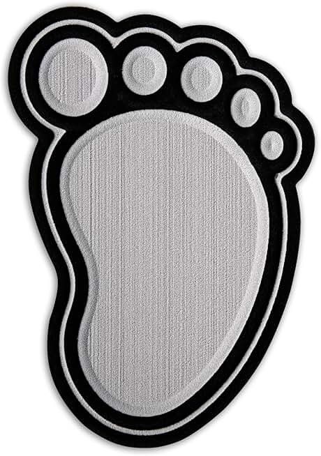 Snowboard Stomp Pad With 3M Adhesive Backing Self-Adhesive EVA Foam Stomp Mat  Hzchione Footprint  