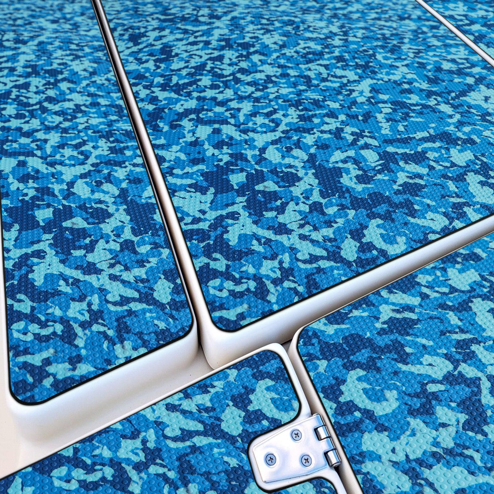 Hzchione Boat Flooring Ocean Camouflage EVA Foam Self-Adhesive Anti Slip Mats Roll Sheet For Yacht RV Golf Cart Pool Cooler Top Hot Pressed Dots Texture  Hzchione   