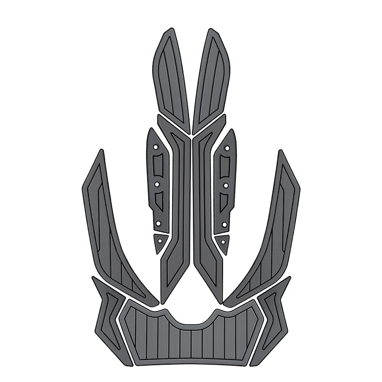 2012-2016 Sea Doo RXP-X 260 Customize Jet Ski Mats Non-Slip Motorboat Traction Mat Hzchione Dark Gray Black