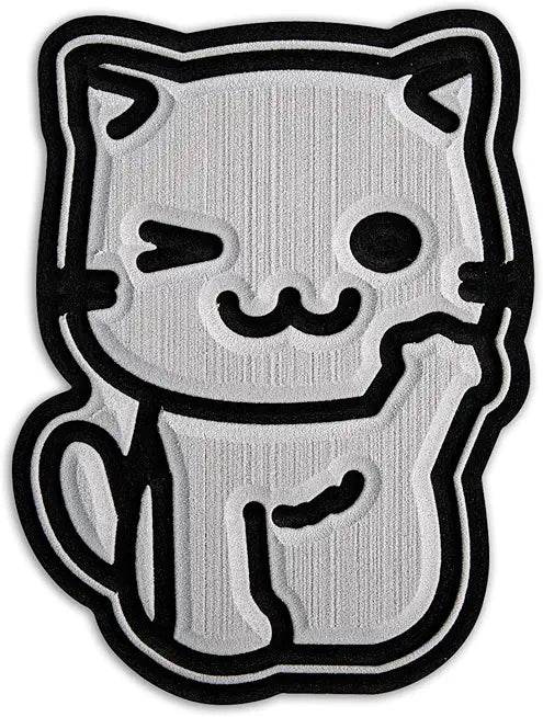 Snowboard Stomp Pad With 3M Adhesive Backing Self-Adhesive EVA Foam Stomp Mat  Hzchione Cat  