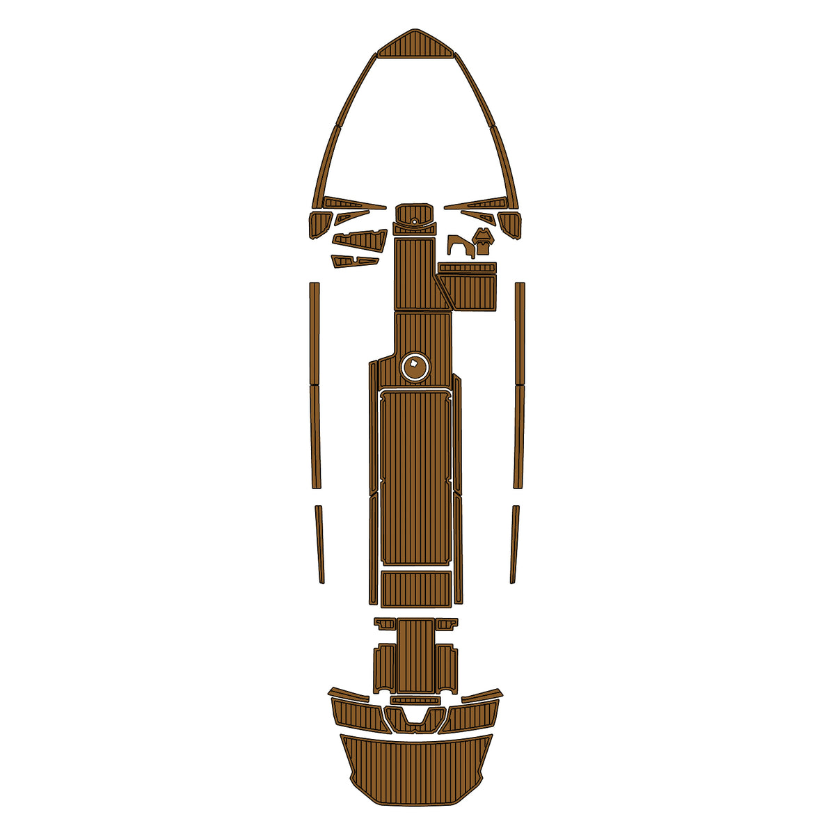 2022 Axis T250 Eva Foam Boat Flooring Faux Teak Boat Deck Foam Boat Decking Marine Mat Cockpit Swim Platform Pads  Hzchione Light Brown Black  