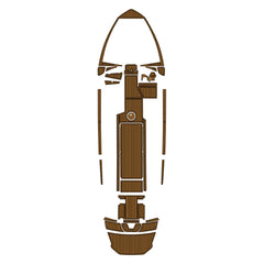 2022 Axis T250 Eva Foam Boat Flooring Faux Teak Boat Deck Foam Boat Decking Marine Mat Cockpit Swim Platform Pads  Hzchione Light Brown Black  