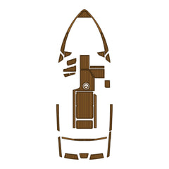 2018-2021 Axis T22 Eva Foam Boat Flooring Faux Teak Boat Deck Foam Boat Decking Marine Mat Cockpit Swim Platform Pads  Hzchione Light Brown Black  