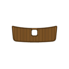 2007 Malibu Response Eva Foam Boat Flooring Faux Teak Boat Deck Foam Boat Decking Marine Mat Cockpit Swim Platform Pads  Hzchione Light Brown Black  