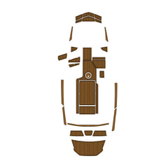 2022 Axis A22 Eva Foam Boat Flooring Faux Teak Boat Deck Foam Boat Decking Marine Mat Cockpit Swim Platform Pads  Hzchione Light Brown Black  