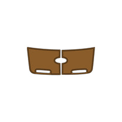 2001 MasterCraft Prostar Swim Platform Cockpit Pad EVA Teak Decking Mat  Hzchione Brushed Light Brown Black 