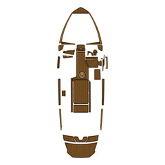 2022 Axis T220 Eva Foam Boat Flooring Faux Teak Boat Deck Foam Boat Decking Marine Mat Cockpit Swim Platform Pads  Hzchione Light Brown Black  