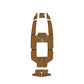 2009 MasterCraft CSX 220 Swim Platform Cockpit Pad EVA Teak Decking Mat  Hzchione Brushed Light Brown Black 