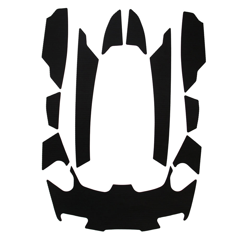 2009-2017 Sea Doo GTX Ltd is 255 + 260 Customize Jet Ski Mats Non-Slip Motorboat Traction Mat Hzchione All Black