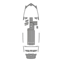 2018-2020 Axis A24 Eva Foam Boat Flooring Faux Teak Boat Deck Foam Boat Decking Marine Mat Cockpit Swim Platform Pads  Hzchione Light Gray Black  