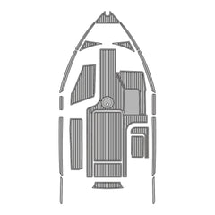 2014-2017 Axis T22 Eva Foam Boat Flooring Faux Teak Boat Deck Foam Boat Decking Marine Mat Cockpit Swim Platform Pads  Hzchione Light Gray Black  