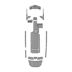 2021 Axis A24 Eva Foam Boat Flooring Faux Teak Boat Deck Foam Boat Decking Marine Mat Cockpit Swim Platform Pads  Hzchione Light Gray Black  
