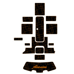 2007-2012 Sea Doo Challenger 180 Eva Foam Boat Flooring Boat Decking Hzchione Black Orange